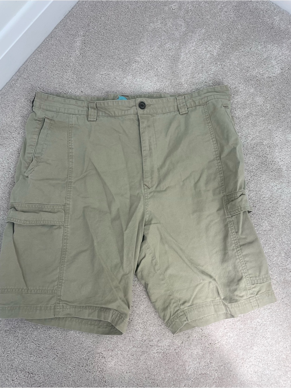 Tommy Bahama Olive Cargo Shorts